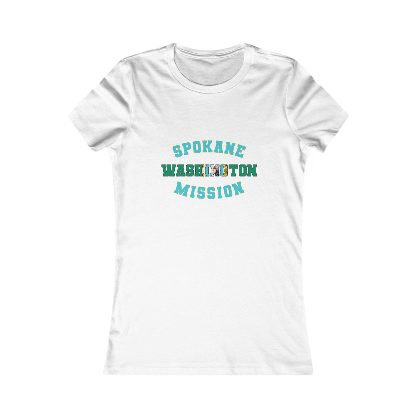 Washington Spokane English - Ladies' New Favorite Tee