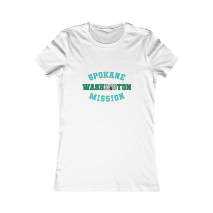Washington Spokane English - Ladies' New Favorite Tee