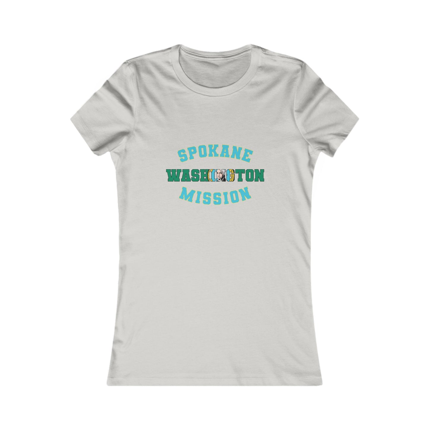 Washington Spokane English - Ladies' New Favorite Tee