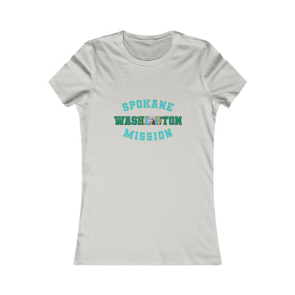 Washington Spokane English - Ladies' New Favorite Tee
