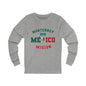 Mexico Monterrey South Spanish - Unisex Long Sleeve Cotton Jersey