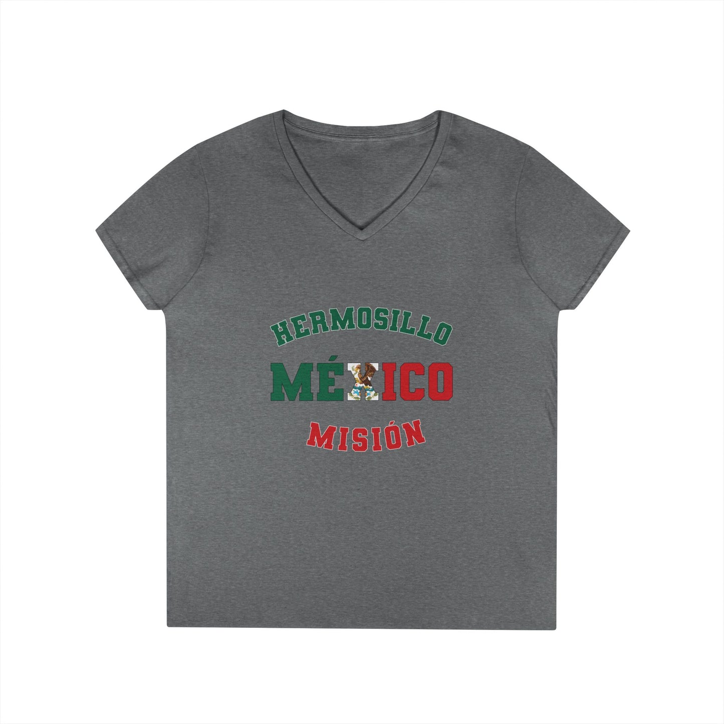 Mexico Hermosillo Spanish - Ladies' V-Neck T-Shirt