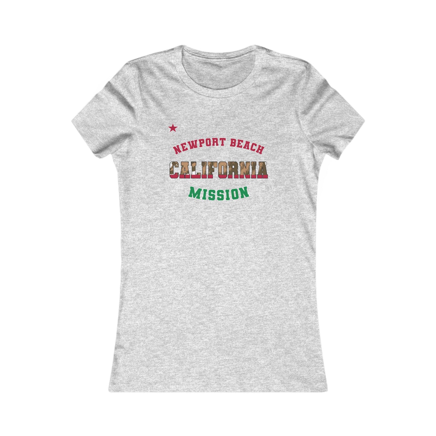 California Newport Beach English - Ladies' New Favorite Tee