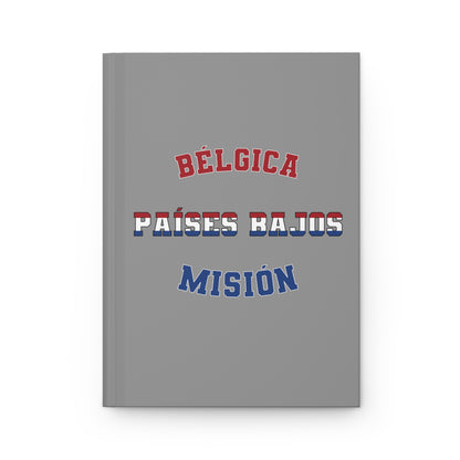 Belgium/Netherlands Spanish - Netherlands Flag - Hardcover Journal