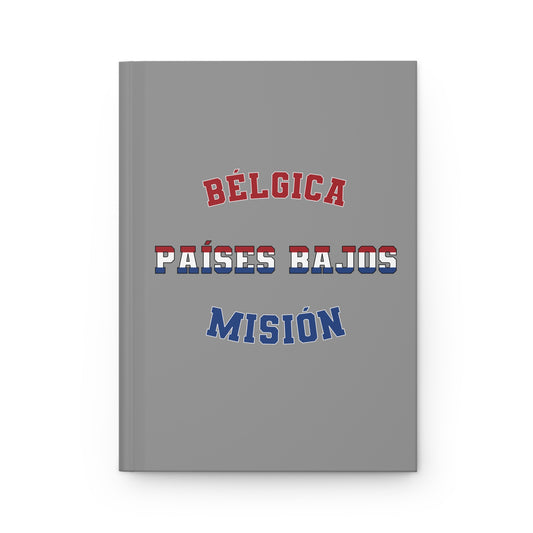 Belgium/Netherlands Spanish - Netherlands Flag - Hardcover Journal