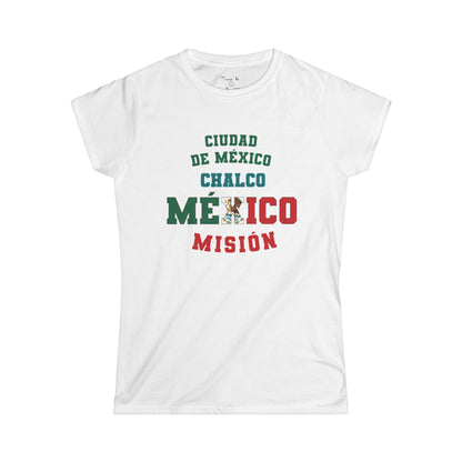 Mexico Mexico City Chalco Spanish - The Classic P-Day Tee for Ladies
