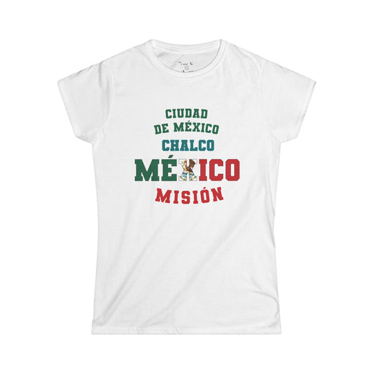 Mexico Mexico City Chalco Spanish - The Classic P-Day Tee for Ladies
