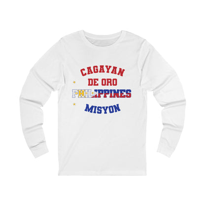 Philippines Cagayan de Oro Tagalog - Unisex Long Sleeve Cotton Jersey