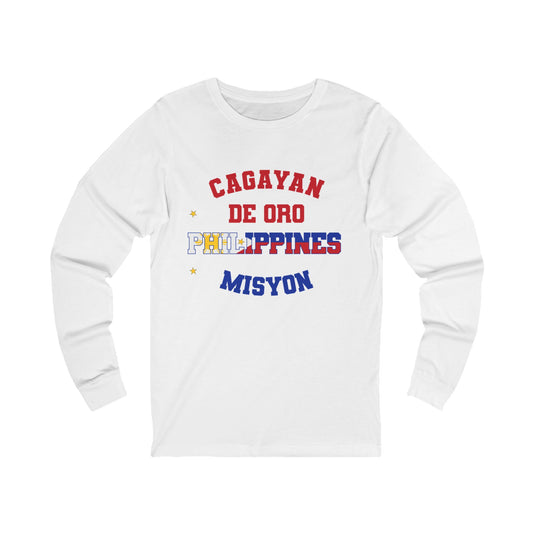 Philippines Cagayan de Oro Tagalog - Unisex Long Sleeve Cotton Jersey