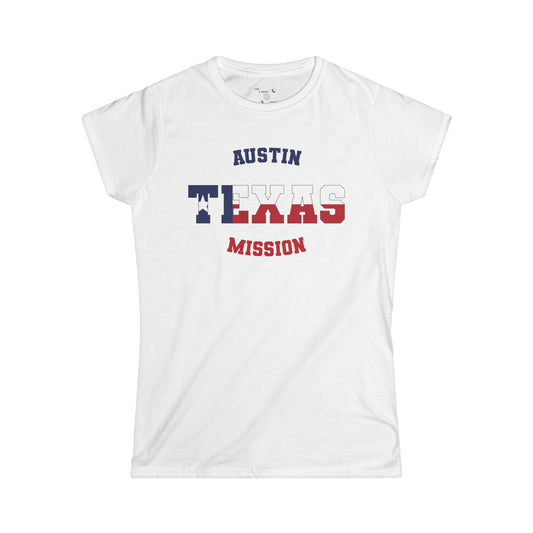Texas Austin English - The Classic P-Day Tee for Ladies