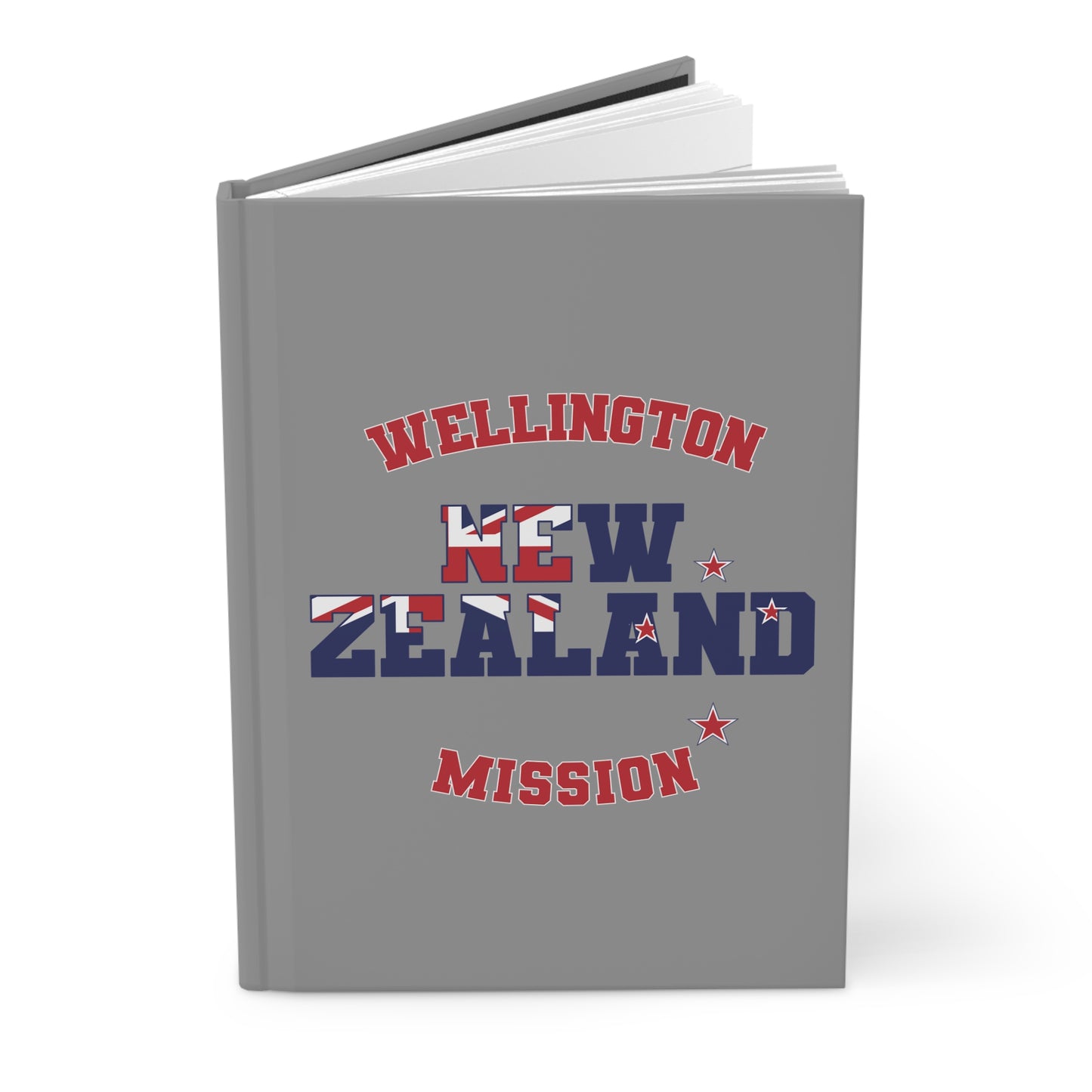 New Zealand Wellington English - Hardcover Journal