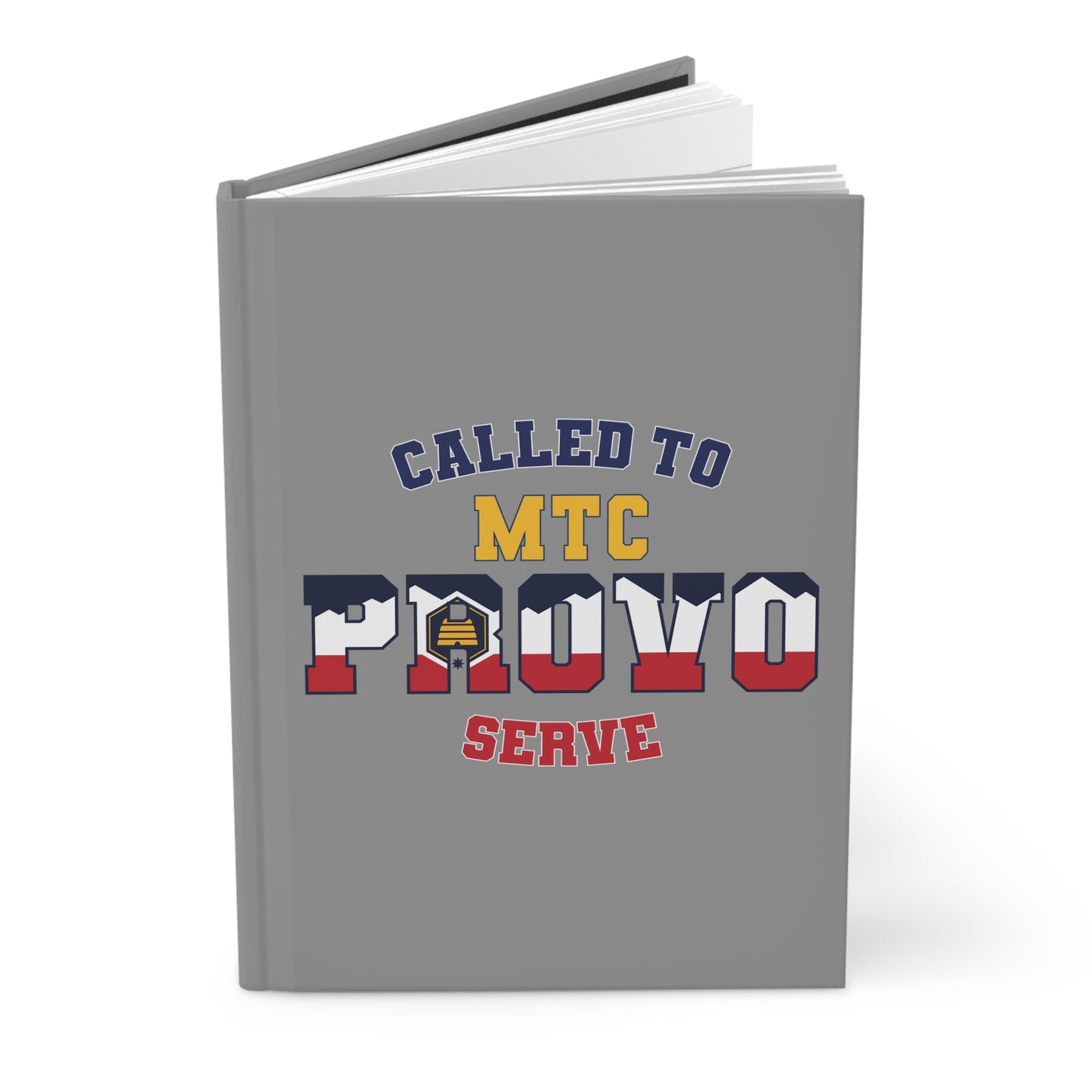 Provo MTC English - New Utah Flag - Hardcover Journal