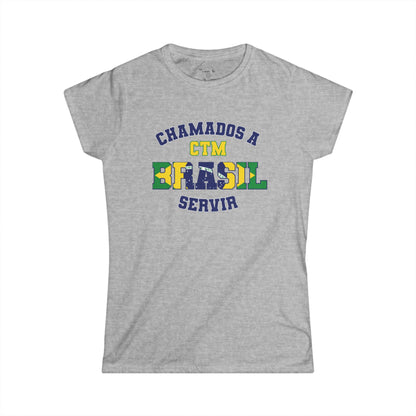 Brazil MTC Portuguese - The Classic P-Day Tee for Ladies