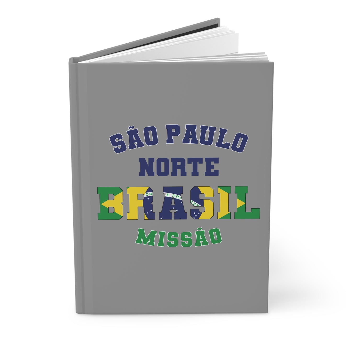 Brazil Sao Paulo North Portuguese - Hardcover Journal