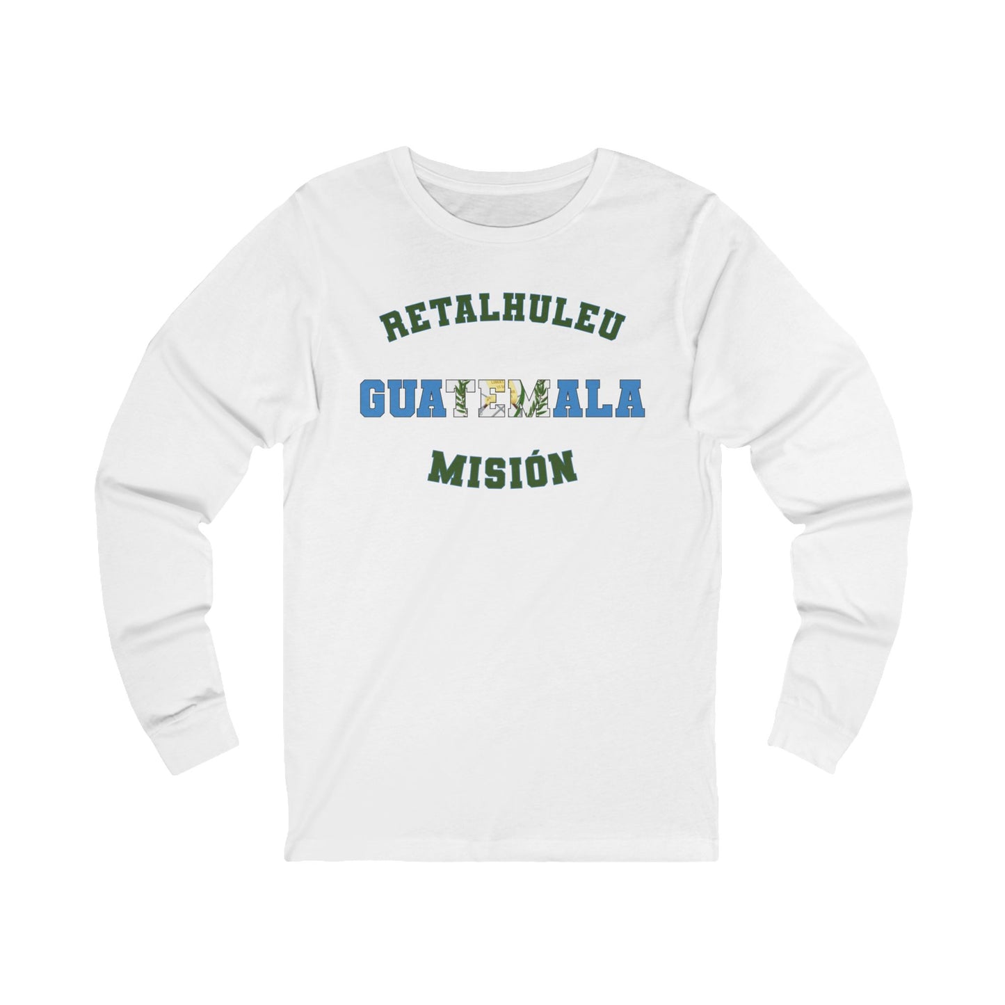 Guatemala Retalhuleu Spanish - Unisex Long Sleeve Cotton Jersey