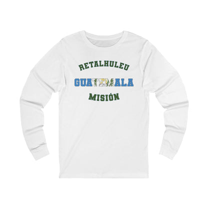 Guatemala Retalhuleu Spanish - Unisex Long Sleeve Cotton Jersey