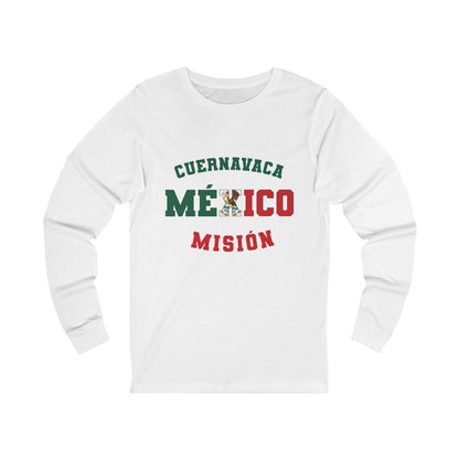 Mexico Cuernavaca Spanish - Unisex Long Sleeve Cotton Jersey