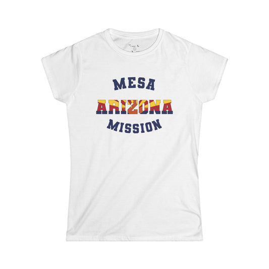 Arizona Mesa English - The Classic P-Day Tee for Ladies