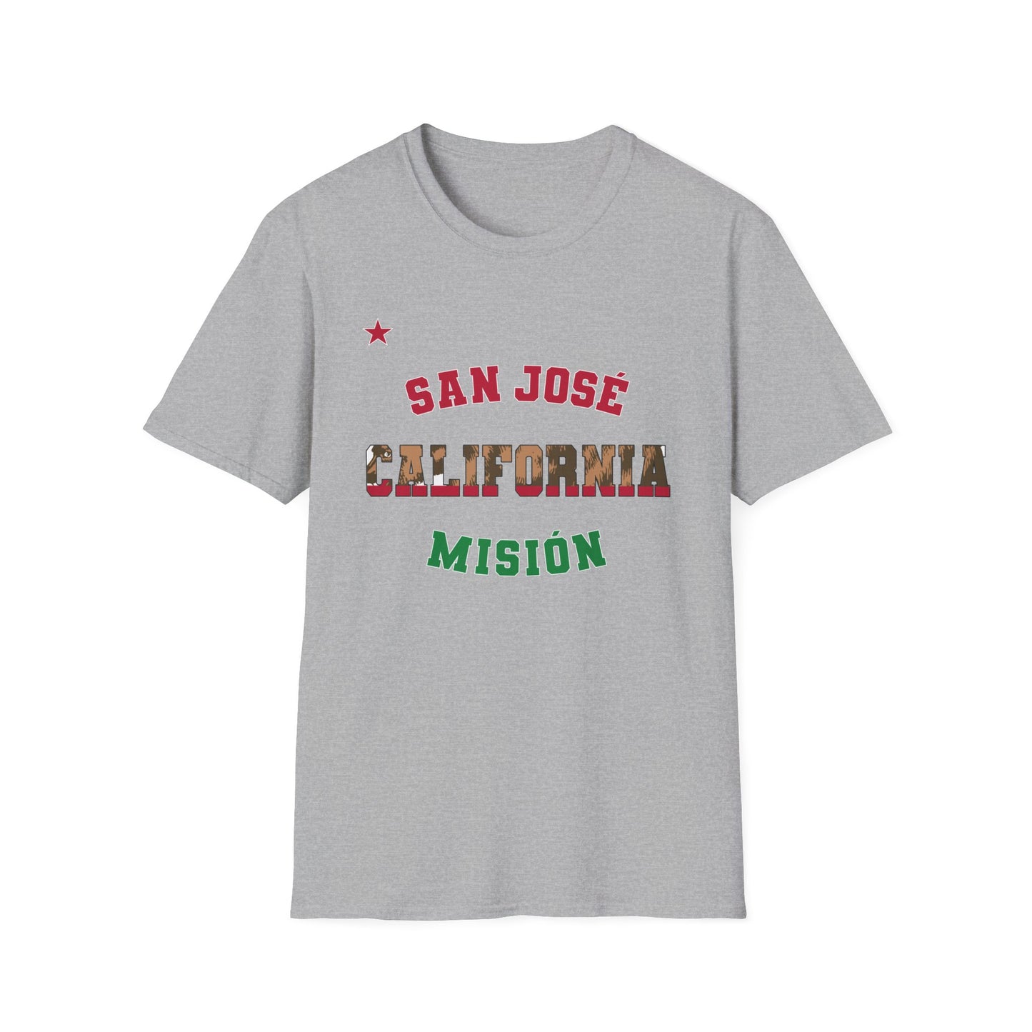 California San Jose Spanish - Unisex Softstyle T-Shirt