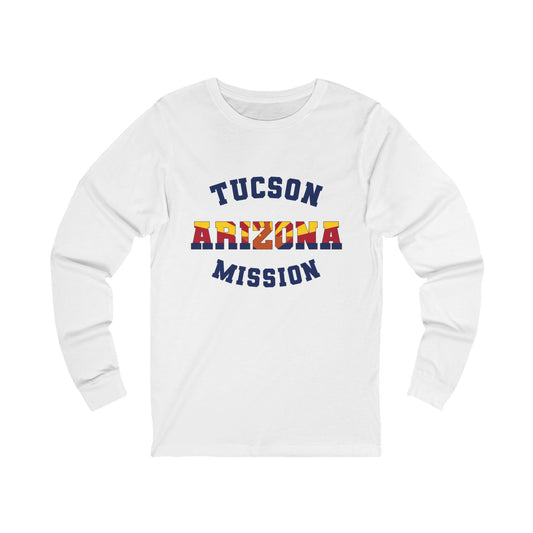 Arizona Tucson English - Unisex Long Sleeve Cotton Jersey