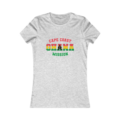 Ghana Cape Coast English - Ladies' New Favorite Tee