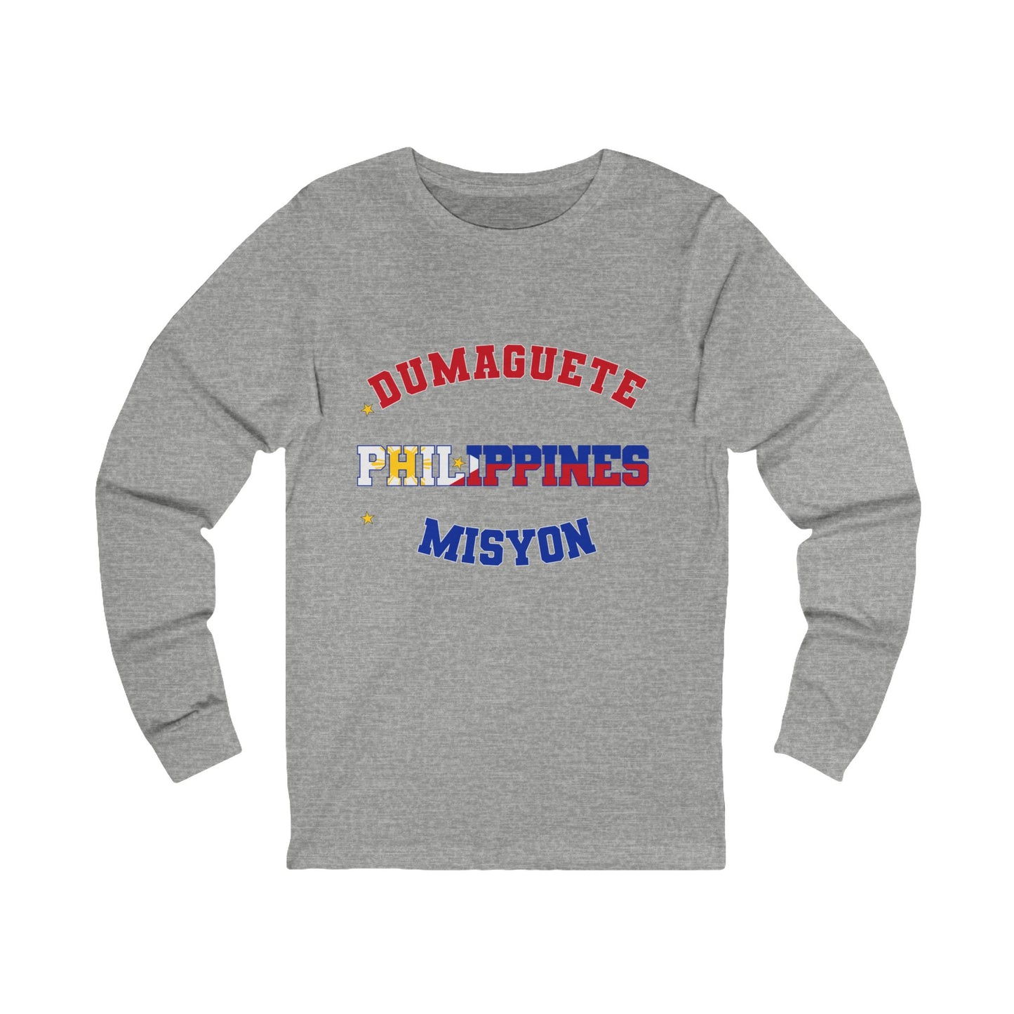 Philippines Dumaguete Tagalog - Unisex Long Sleeve Cotton Jersey