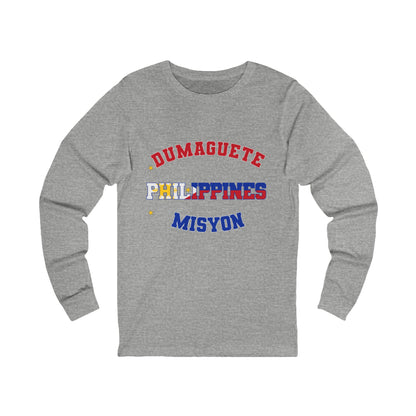 Philippines Dumaguete Tagalog - Unisex Long Sleeve Cotton Jersey