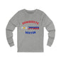 Philippines Dumaguete Tagalog - Unisex Long Sleeve Cotton Jersey