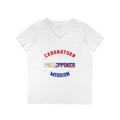 Philippines Cabanatuan English - Ladies' V-Neck T-Shirt
