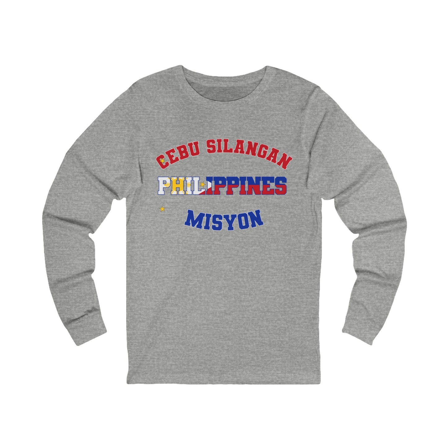 Philippines Cebu East Tagalog - Unisex Long Sleeve Cotton Jersey