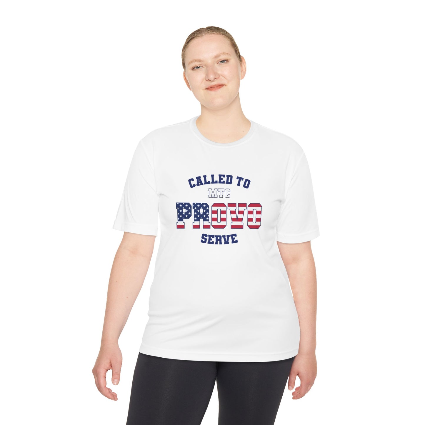 Provo MTC English USA Flag - Unisex Dri-Fit Tee