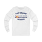 Colorado Fort Collins English - Unisex Long Sleeve Cotton Jersey