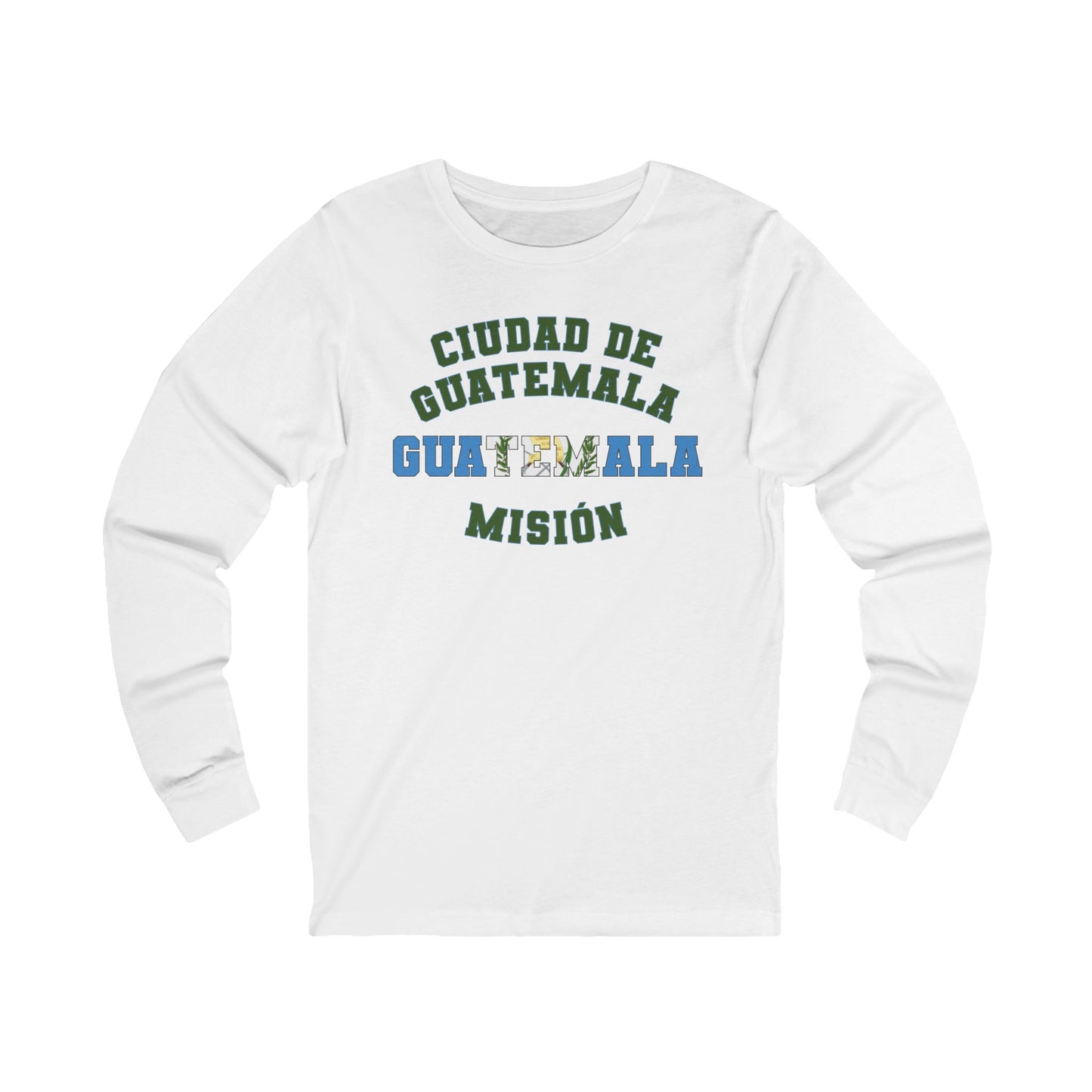 Guatemala Guatemala City Spanish - Unisex Long Sleeve Cotton Jersey