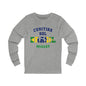 Brazil Curitiba South Portuguese - Unisex Long Sleeve Cotton Jersey