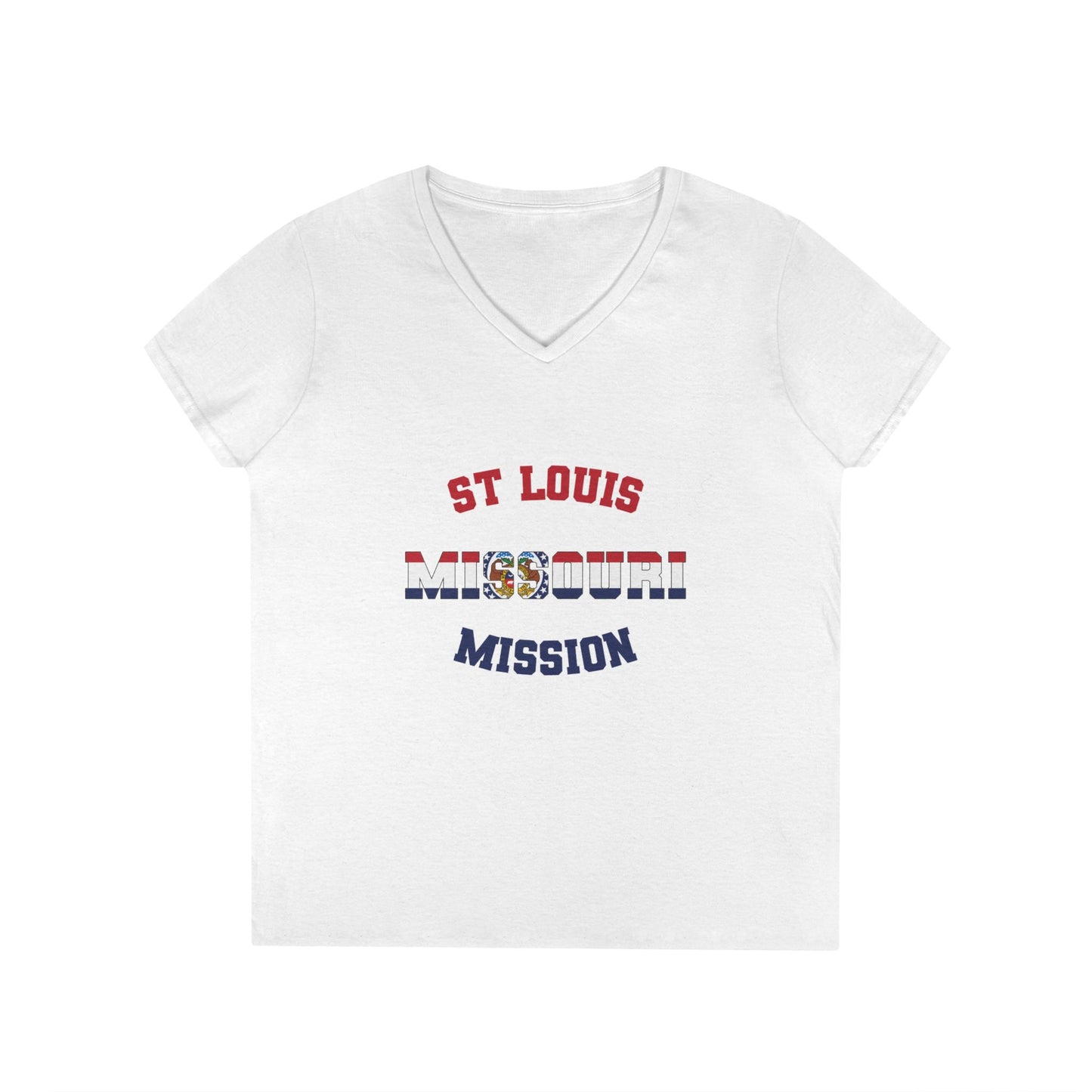Missouri St Louis English - Ladies' V-Neck T-Shirt