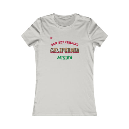 California San Bernadino Spanish - Ladies' New Favorite Tee