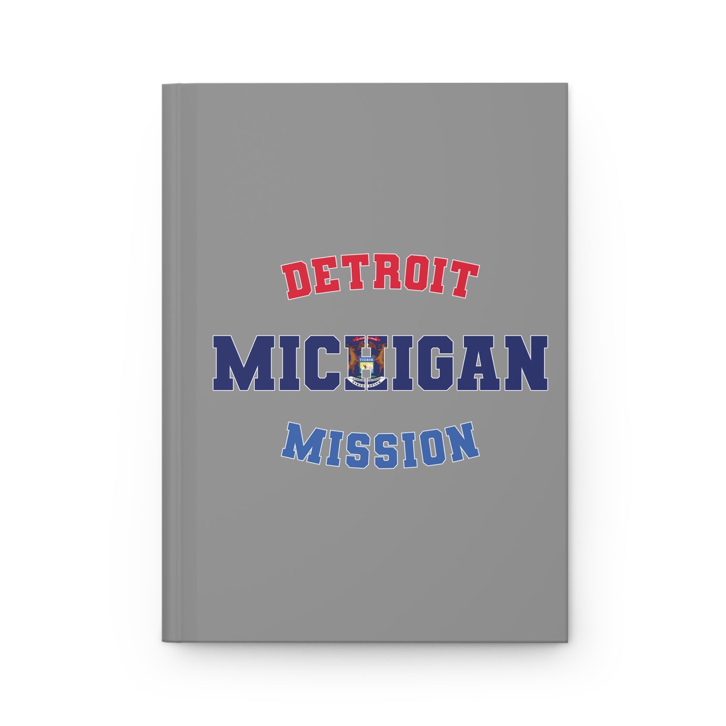 Michigan Detroit English - Hardcover Journal