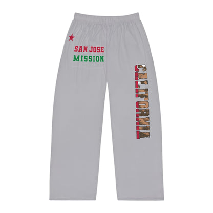 California San Jose English - Men's Lounge Pants, Light Gray
