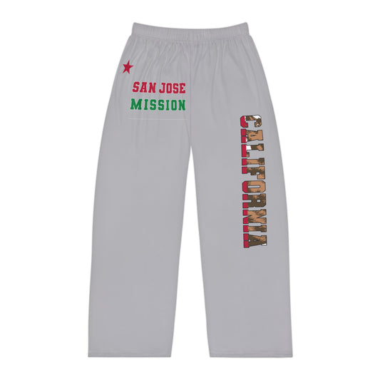 California San Jose English - Men's Lounge Pants, Light Gray