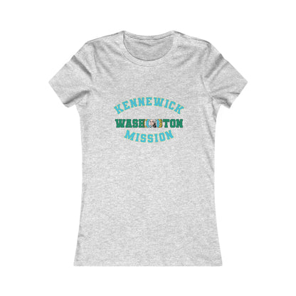 Washington Kennewick English - Ladies' New Favorite Tee