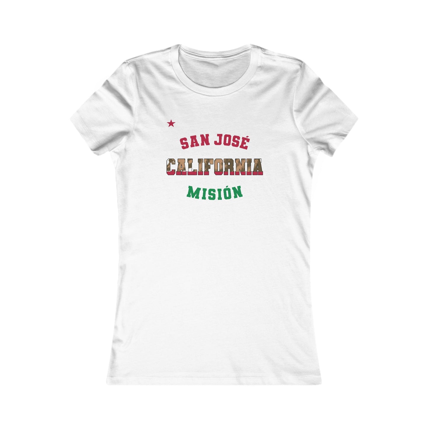 California San Jose Spanish - Ladies' New Favorite Tee