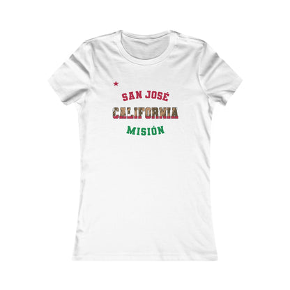 California San Jose Spanish - Ladies' New Favorite Tee