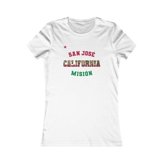 California San Jose Spanish - Ladies' New Favorite Tee