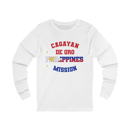 Philippines Cagayan de Oro English - Unisex Long Sleeve Cotton Jersey