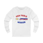 Philippines San Pablo English - Unisex Long Sleeve Cotton Jersey
