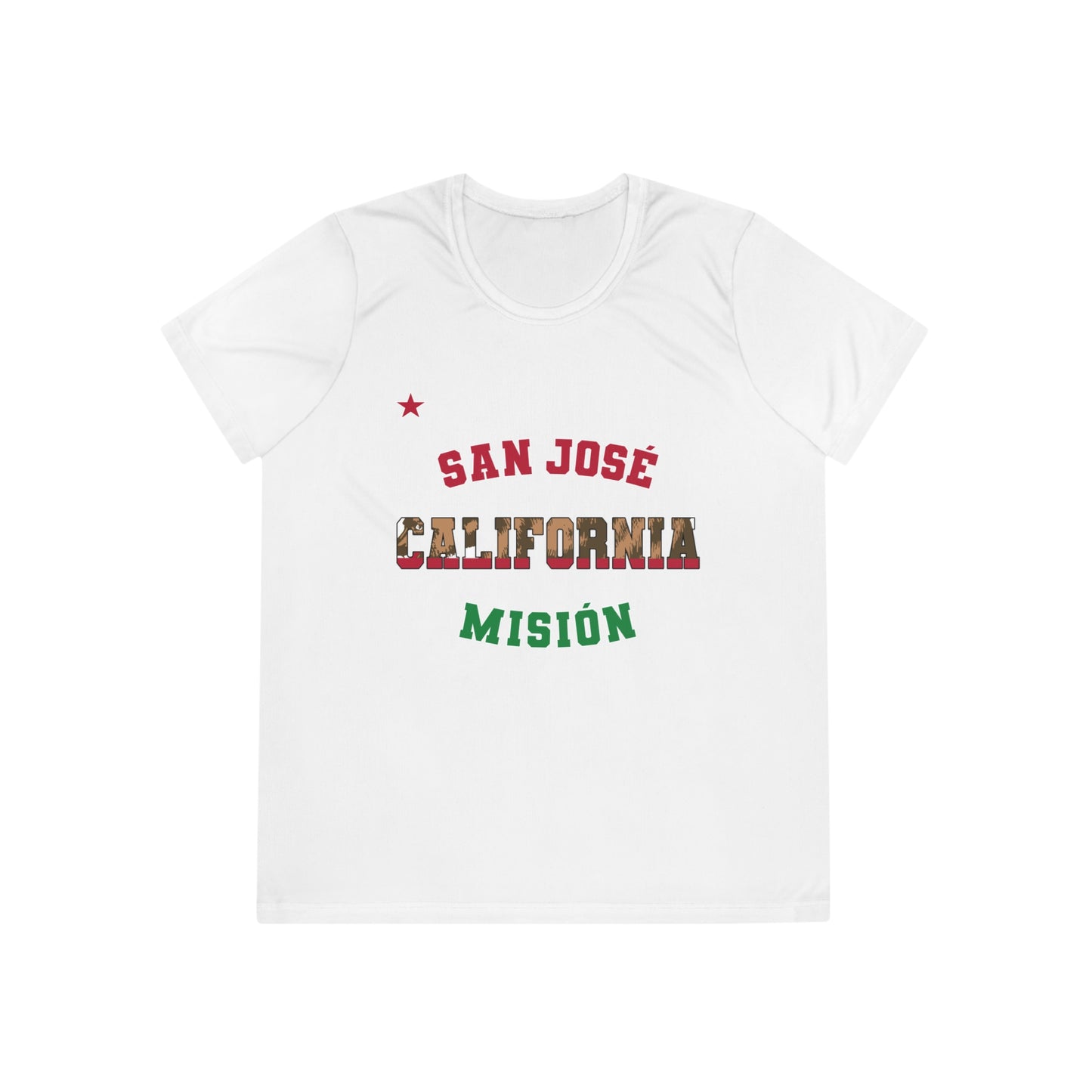 California San Jose Spanish - Ladies' Competitor Tee
