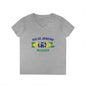 Brazil Rio de Janeiro Portuguese - Ladies' V-Neck T-Shirt
