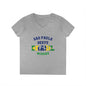 Brazil Sao Paulo West Portuguese - Ladies' V-Neck T-Shirt
