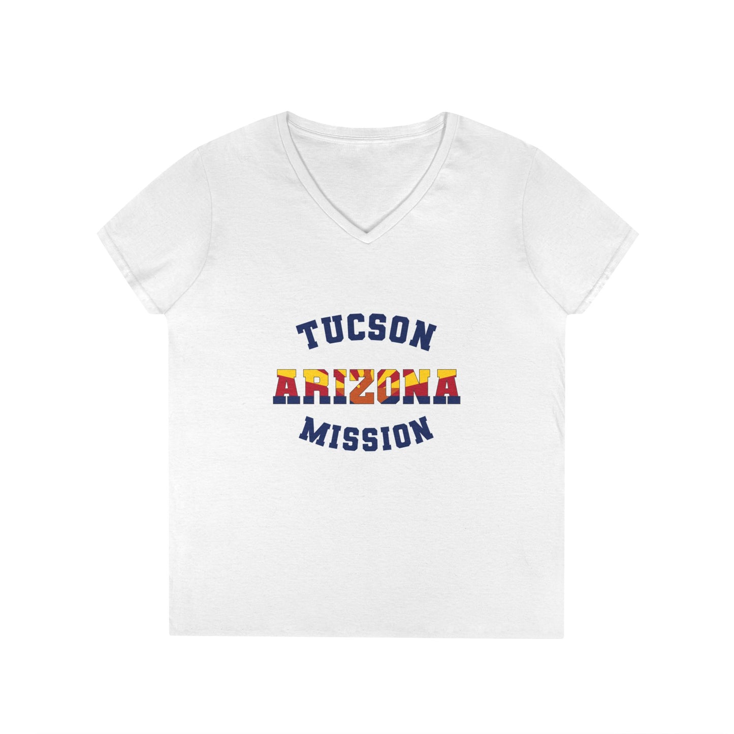 Arizona Tucson English - Ladies' V-Neck T-Shirt