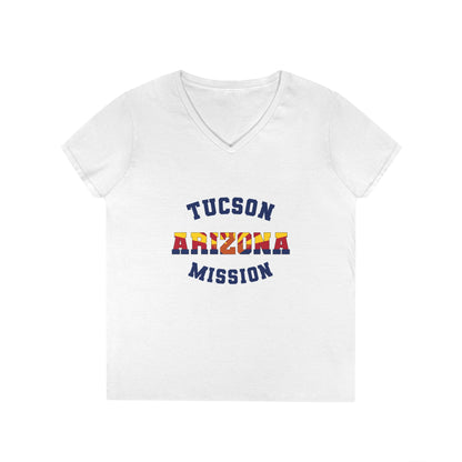 Arizona Tucson English - Ladies' V-Neck T-Shirt